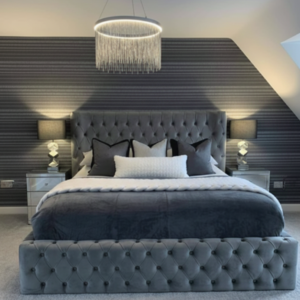 Cama Estilo Capitoneada