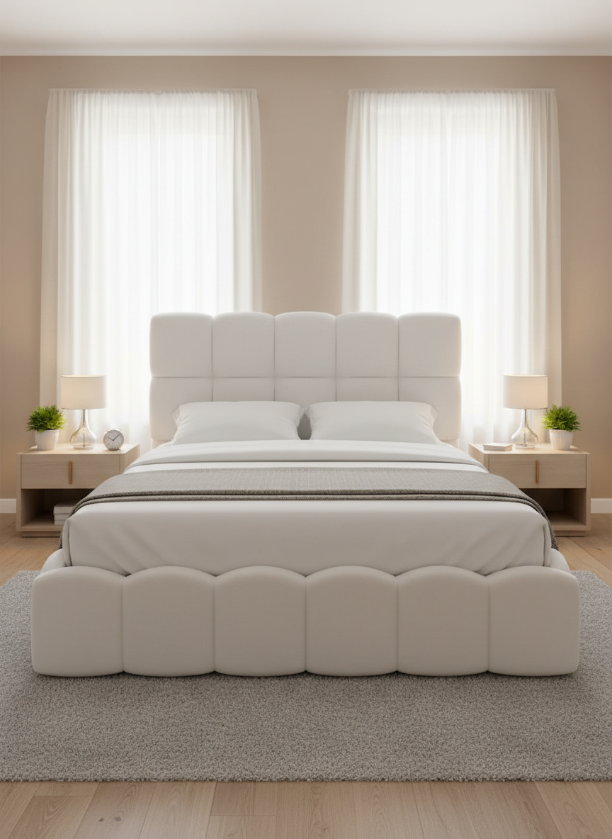 Cama Doble Nuvola Studio Baul - Image 2